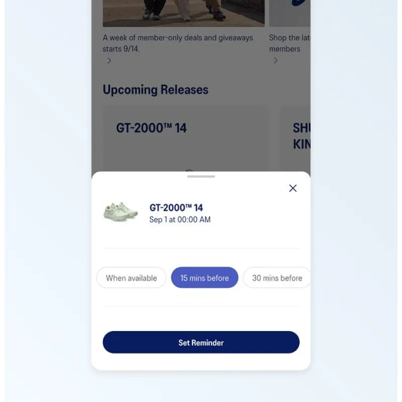 ASICS Stay in the know with the ASICS App