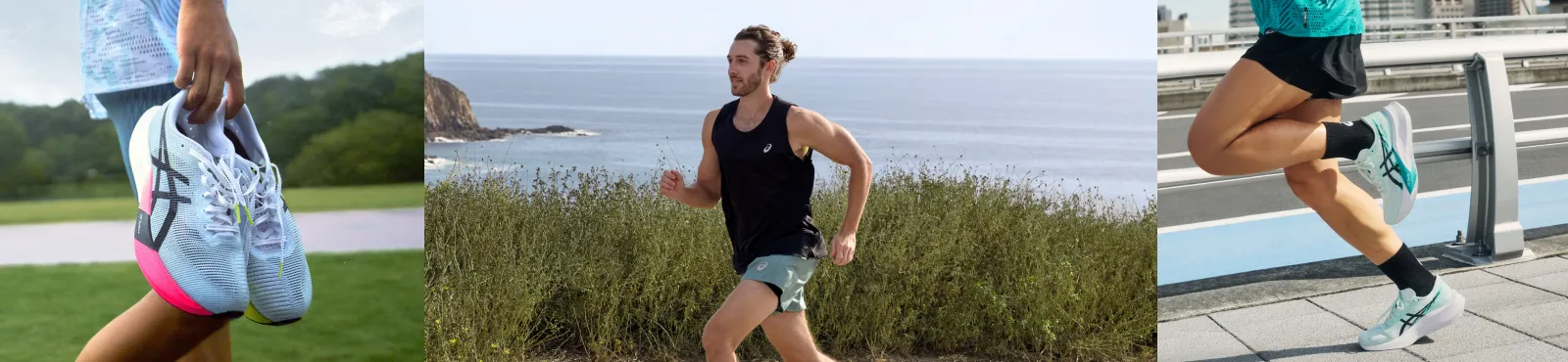 ASICS Athletes Training.